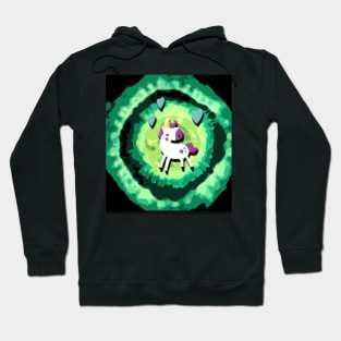 happy unicorn gift Hoodie